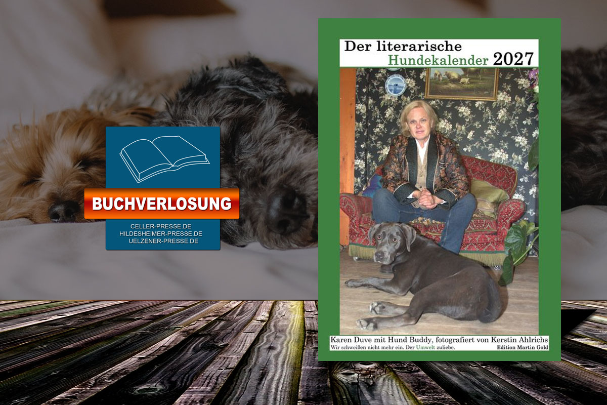 Uelzener Presse - 4 Exemplare „Der literarische Hundekalender” von Charlotte Körner
