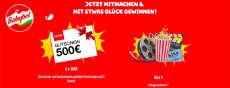 Babybel: 5 x 500 € Foto-Gutscheine sowie 50 x 4 Kinogutscheine Babybel: 5 x 500 € Foto-Gutscheine sowie 50 x 4 Kinogutscheine