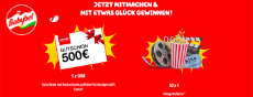 Babybel: 5 x 500 € Foto-Gutscheine sowie 50 x 4 Kinogutscheine