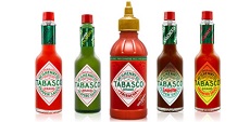 Call a Pizza: 10x1 original Gallone TABASCO® SAUCE, 20x1 TABASCO® SAUCEN - Paket & weitere Preise zu gewinnen