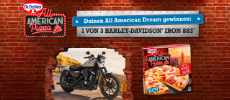 Dr. Oetker: 3 x eine Harley Davidson im Gesamtwert von über 30.000 €