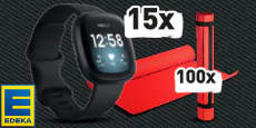 EDEKA: 15 x Fitbit Smartwatches im Gesamtwert von über 3.000 €