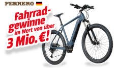 Ferrero: Lucky Bike Fahrradgutscheine im Wert von über 3 Mio. € Ferrero: Lucky Bike Fahrradgutscheine im Wert von über 3 Mio. €