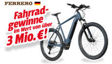 Ferrero: Lucky Bike Fahrradgutscheine im Wert von über 3 Mio. €