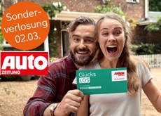 Autozeitung: 4 x ein Aktion Mensch Glücks-Los zu gewinnen