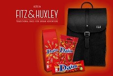 Daim: wöchentlich 1x Equinox Rucksack im Wert von ca. 110 € zu gewinnen! Daim: wöchentlich 1x Equinox Rucksack im Wert von ca. 110 € zu gewinnen!