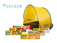LECKER: Gewinne eines von fünf LEIBNIZ-Kekspaketen und je eine Strandmuschel LECKER: Gewinne eines von fünf LEIBNIZ-Kekspaketen und je eine Strandmuschel