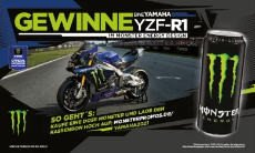 Monster Energy: ein Yamaha Motorrad im Monster Design Monster Energy: ein Yamaha Motorrad im Monster Design