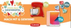 Curver: 11 x iPads 2020 und 11 x SMEG Küchenmaschinen Curver: 11 x iPads 2020 und 11 x SMEG Küchenmaschinen