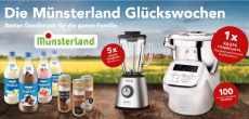 Münsterland-Milch: 1 x Küchenmaschine, 5 x Standmixer von KRUPS & weitere Gewinne Münsterland-Milch: 1 x Küchenmaschine, 5 x Standmixer von KRUPS & weitere Gewinne