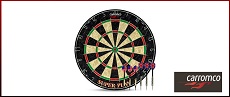 Kino News: 3 x 1 Steeldartboard Superplay Bristle von carromco im Wert von je 43,95€ zu gewinnen