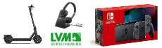 LVM: ein e-Scooter für 870 € oder eine Nintendo Switch für 450 € LVM: ein e-Scooter für 870 € oder eine Nintendo Switch für 450 €