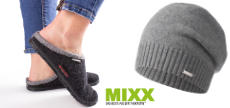 MIXX: 2 x Giesswein Hausschuhe und eine Mütze im Gesamtwert von 180 €