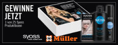 Müller: 25 x eine SYOSS Haarpflege-Produktbox