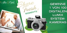 Nestlé: 100 x eine LUMIX Systemkamera DC-GX880K von Panasonic zu gewinnen!