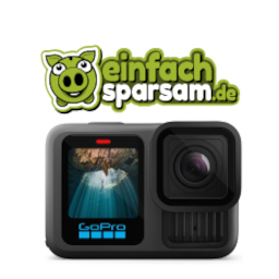 GoPro HERO13 Actionkamera + 150 € Bargeld Gewinnspiel im November von Einfach-Sparsam.de GoPro HERO13 Actionkamera + 150 € Bargeld Gewinnspiel im November von Einfach-Sparsam.de