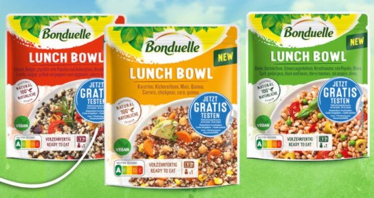 Bonduelle Lunch Bowl gratis testen Bonduelle Lunch Bowl gratis testen