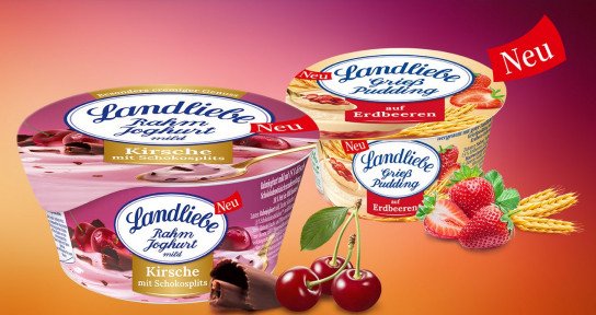 Landliebe Rahmjoghurt oder Grießpudding gratis testen Landliebe Rahmjoghurt oder Grießpudding gratis testen