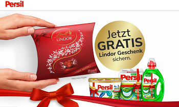 Persil: Aktionsprodukte kaufen, Lindor Kugeln gratis erhalten Persil: Aktionsprodukte kaufen, Lindor Kugeln gratis erhalten