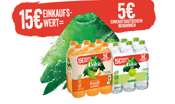 Volvic Produkte (mind. 15 €) mit 5 € Cashback Volvic Produkte (mind. 15 €) mit 5 € Cashback