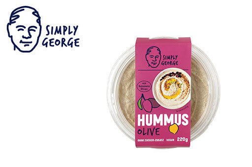 Simply George Hummus Olive gratis testen