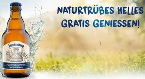 Fürstenberg Naturtrübes Helles gratis testen Fürstenberg Naturtrübes Helles gratis testen