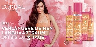Elvital Dream Length Produkte (mind. 12 €) kaufen und gratis Armband sichern Elvital Dream Length Produkte (mind. 12 €) kaufen und gratis Armband sichern
