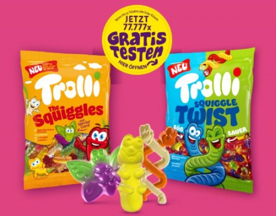 Trolli Fruchtgummi gratis testen Trolli Fruchtgummi gratis testen