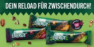 Corny Energy mit 0,70 € Cashback Corny Energy mit 0,70 € Cashback
