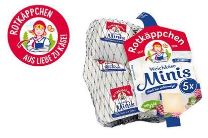 ROTKÄPPCHEN Weichkäse Minis mit 0,50 € Cashback ROTKÄPPCHEN Weichkäse Minis mit 0,50 € Cashback