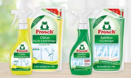Frosch Nachfüll-Pakets mit 1,00 € Cashback Frosch Nachfüll-Pakets mit 1,00 € Cashback