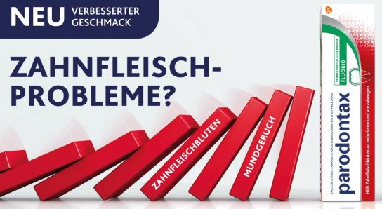 Parodontax Zahnpasta für gesundes Zahnfleisch zufrieden oder Geld zurück Parodontax Zahnpasta für gesundes Zahnfleisch zufrieden oder Geld zurück
