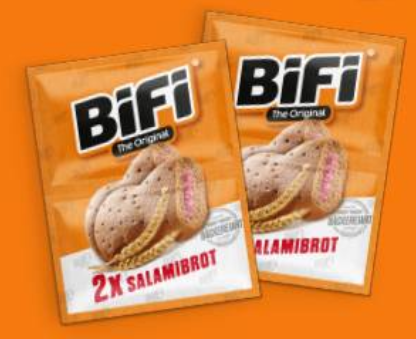 BiFi Salamibrot: 2 für 1 Rabatt BiFi Salamibrot: 2 für 1 Rabatt