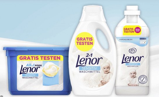 Lenor Sensitiv Aktionsprodukte gratis testen Lenor Sensitiv Aktionsprodukte gratis testen
