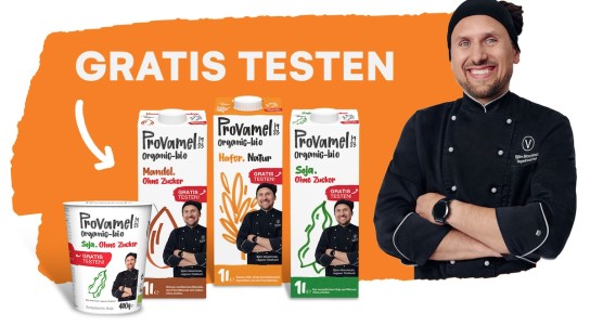 Provamel Produkte gratis testen