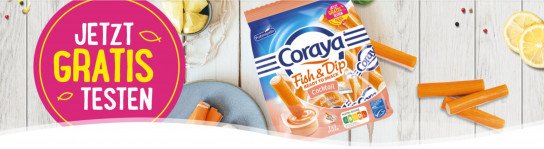 Coraya Fish & Dip Cocktail gratis testen