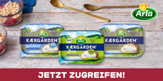 Arla Kaergarden Butter mit 0,50 € Cashback