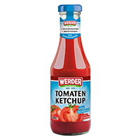 Werder Tomatenketchup ohne Zuckerzusatz mit 0,50 € Sofortrabatt