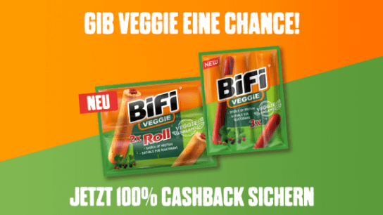 BiFi Veggie Roll gratis testen
