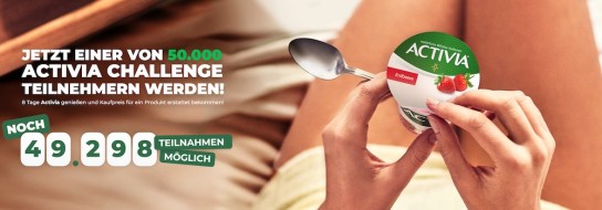 Activia 2 für 1 Aktion