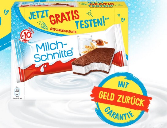 Milchschnitte gratis testen