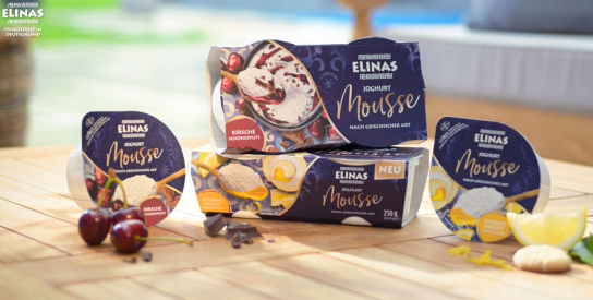 Elinas Joghurt-Mousse nach griechischer Art gratis testen