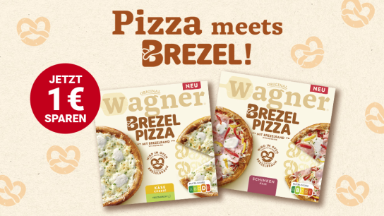 Original Wagner Brezel Pizza mit 1,00 € Cashback