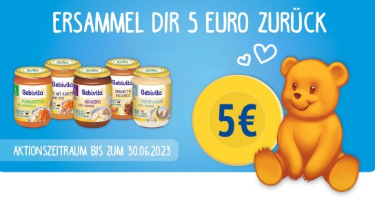 Bebivita mit 5,00 € Cashback