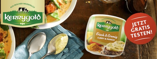 Kerrygold Frisch & Cremig - Curry & Mango gratis testen