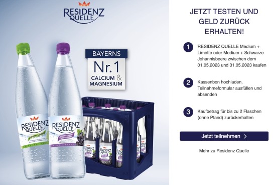 RESIDENZ QUELLE Medium gratis testen