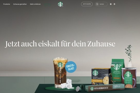 STARBUCKS: gratis Glas