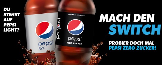 Pepsi Zero Zucker 0,5l gratis testen