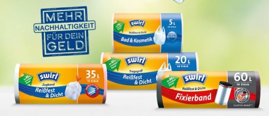 Swirl Müllbeutel mit 3,00 € / 50 % Cashback