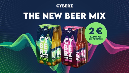 CYBERZ Beer Mix mit 2 € Cashback
